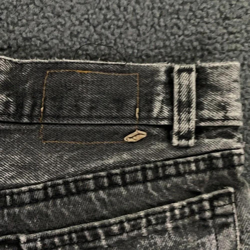 Vintage Levi's 501 Jeans FITS 27x30 Acid Wash Straight Leg Button Fly Made USA - Picture 7 of 15
